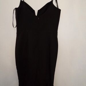 Bardot Black Strapless Sheath Dress